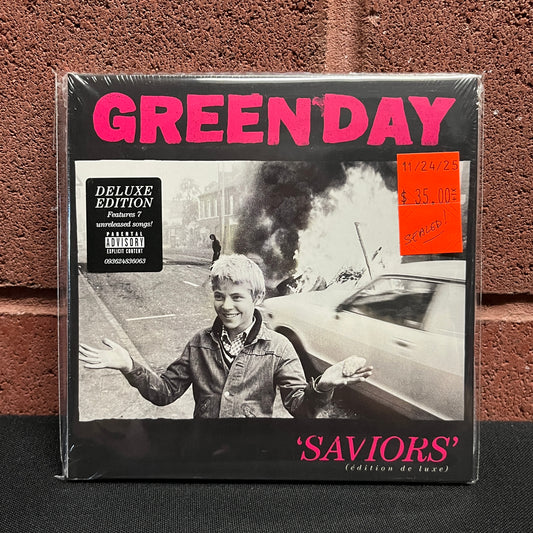 Used CD: Green Day "Saviors (Edition De Luxe)" CD (2025 Press w/ Bonus Track)