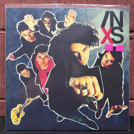 Used Vinyl: INXS "X" LP (2024 Red vinyl pressing)