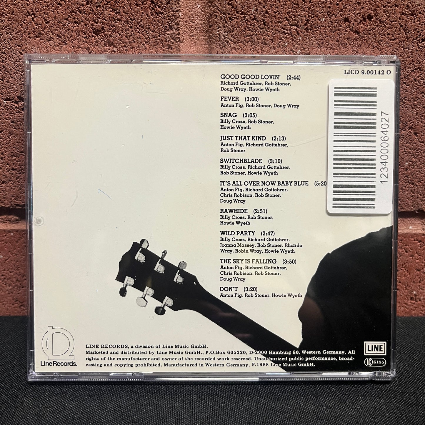 Used CD: Link Wray "Bullshot" CD (1988 German Press)