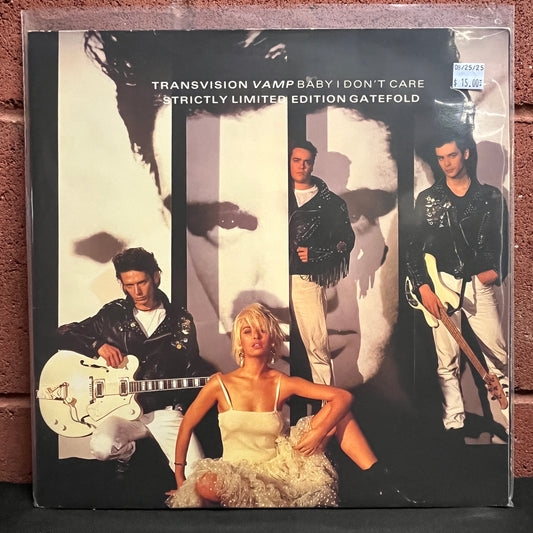 Used Vinyl: Transvision Vamp "Baby I Don't Care" 12"