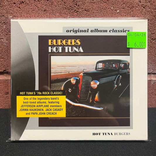 Used CD: Hot Tuna "Burgers" CD