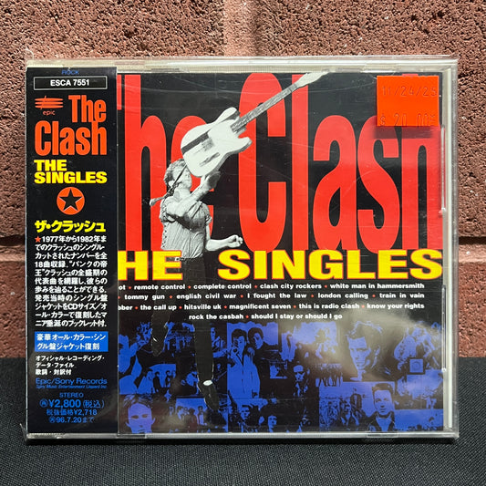 Used CD: The Clash "The Singles" CD (1994 Japanese Press)