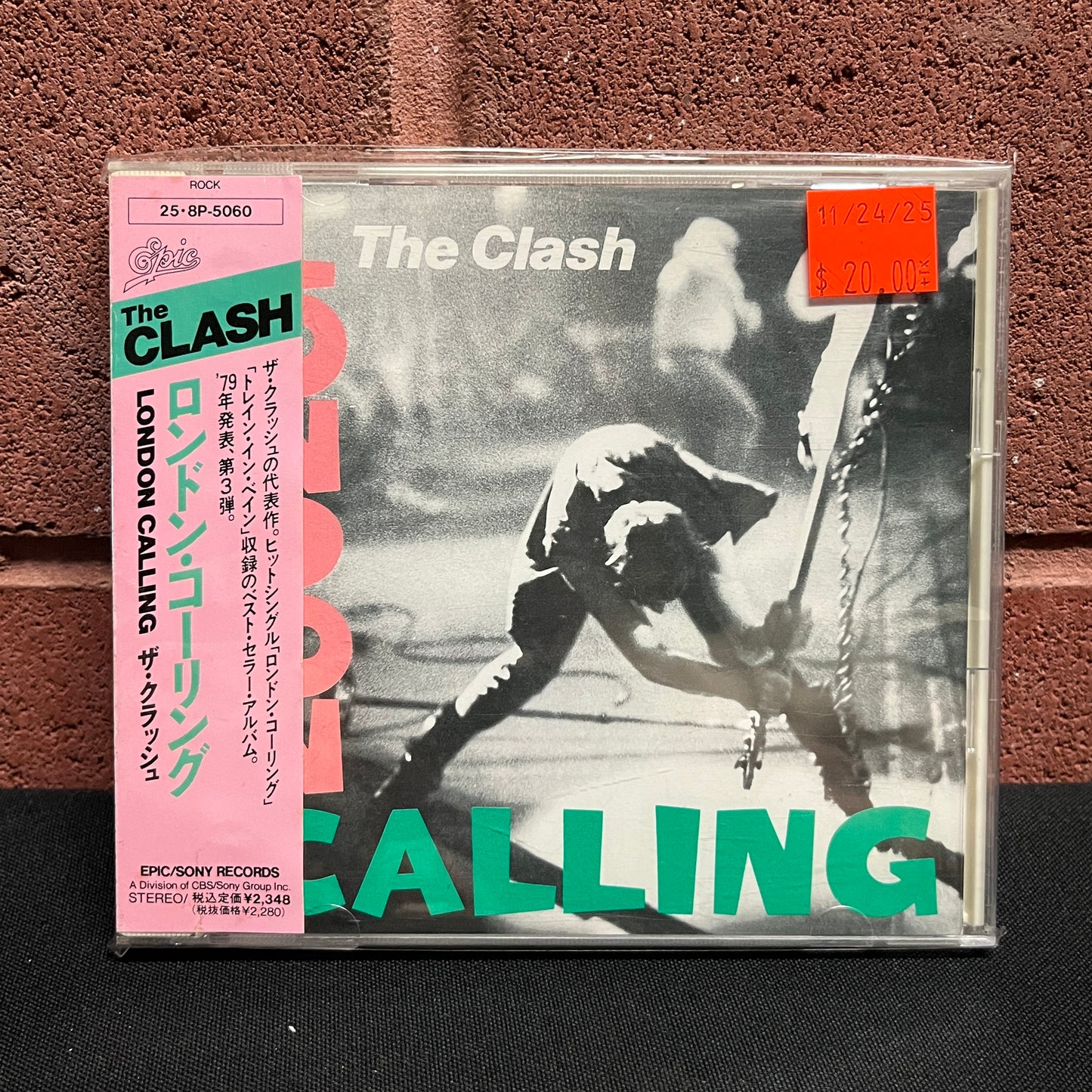 Used CD: The Clash "London Calling" CD (1988 Japanese Press)