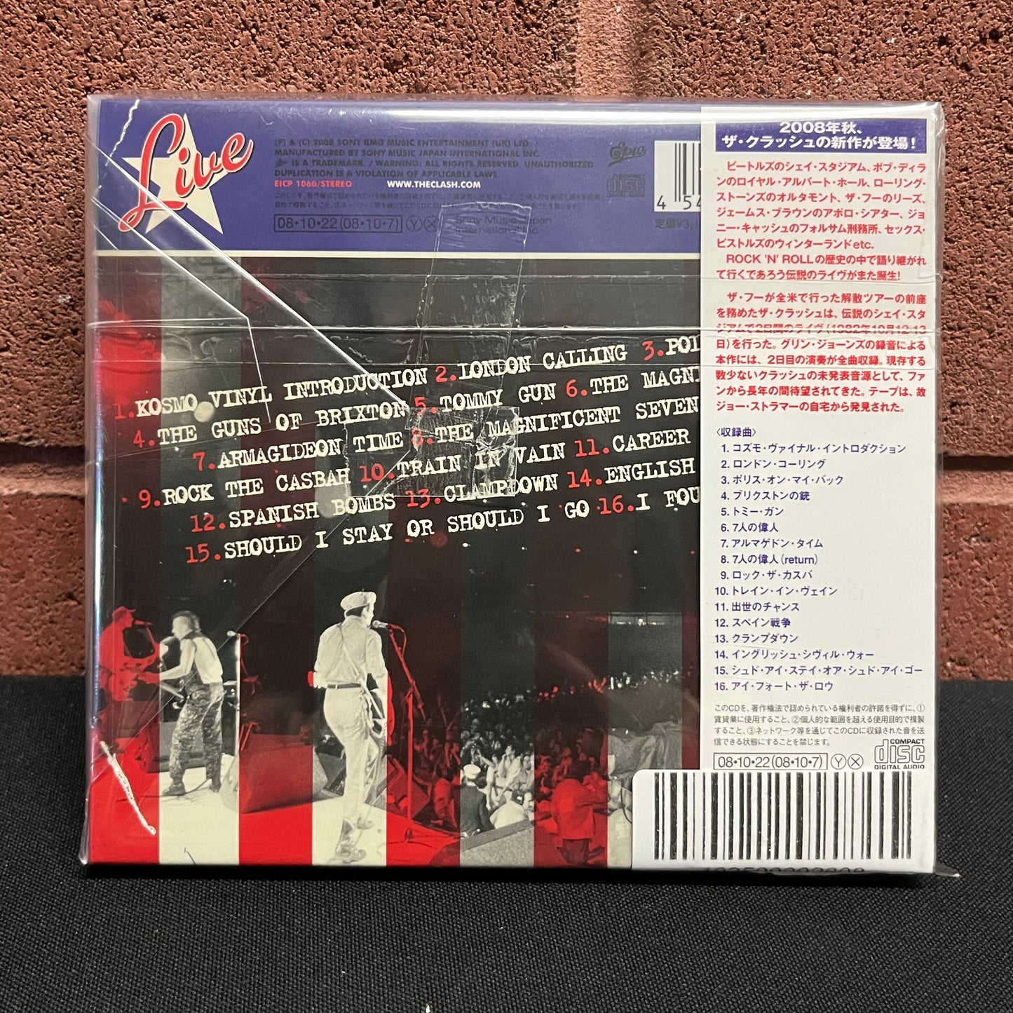 Used CD: The Clash "Live At Shea Stadium" CD (2008 Japanese Press)