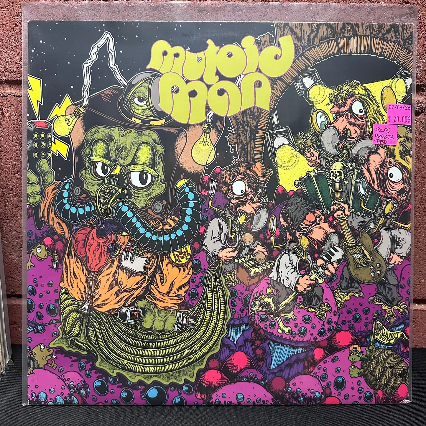 Used Vinyl: Mutoid Man "Helium Head" LP (2013 Press - Red Vinyl)