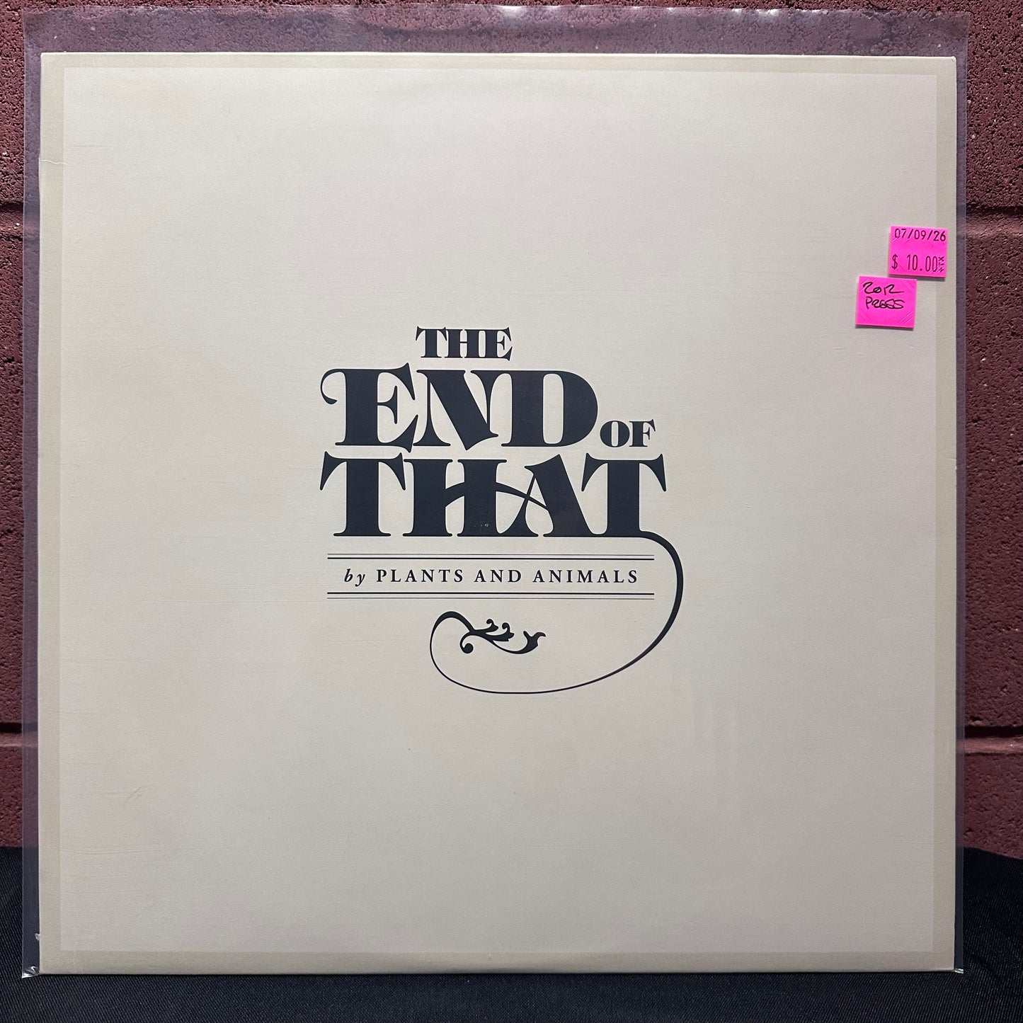 Used Vinyl: Plants And Animals "The End Of That" LP (2012 Press)