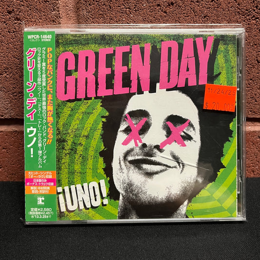 Used CD: Green Day "Uno!" CD (Japanese Press With Bonus Track)