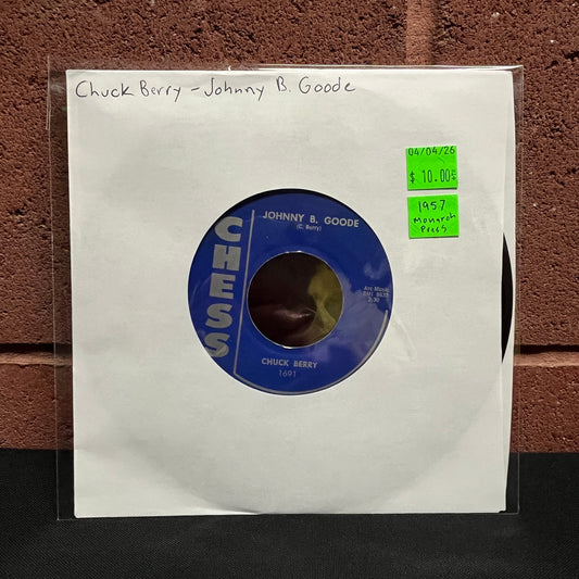 Used Vinyl: Chuck Berry "Johnny B. Goode / Around & Around" 7" (1957 Monarch Pressing)