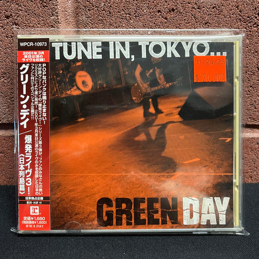 Used CD: Green Day "Tune In, Tokyo..." CD (2001 Japanese Press)