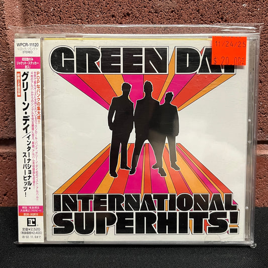 Used CD: Green Day "International Superhits!" CD (2002 Japanese Press w/ Bonus Track)