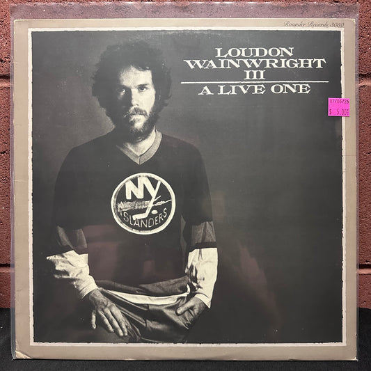 Used Vinyl: Loudon Wainwright III ‎"A Live One" LP (1980 Press)