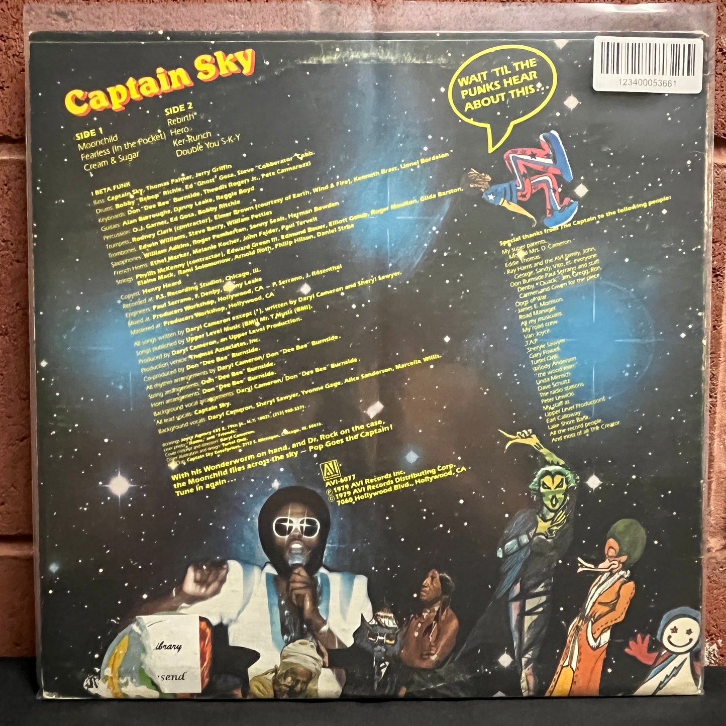 Used Vinyl: Captain Sky "Pop Goes The Captain" LP