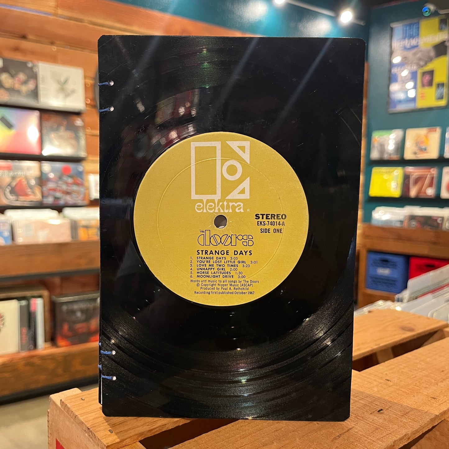 The Doors / Jimi Hendrix Recycled Vinyl Journal