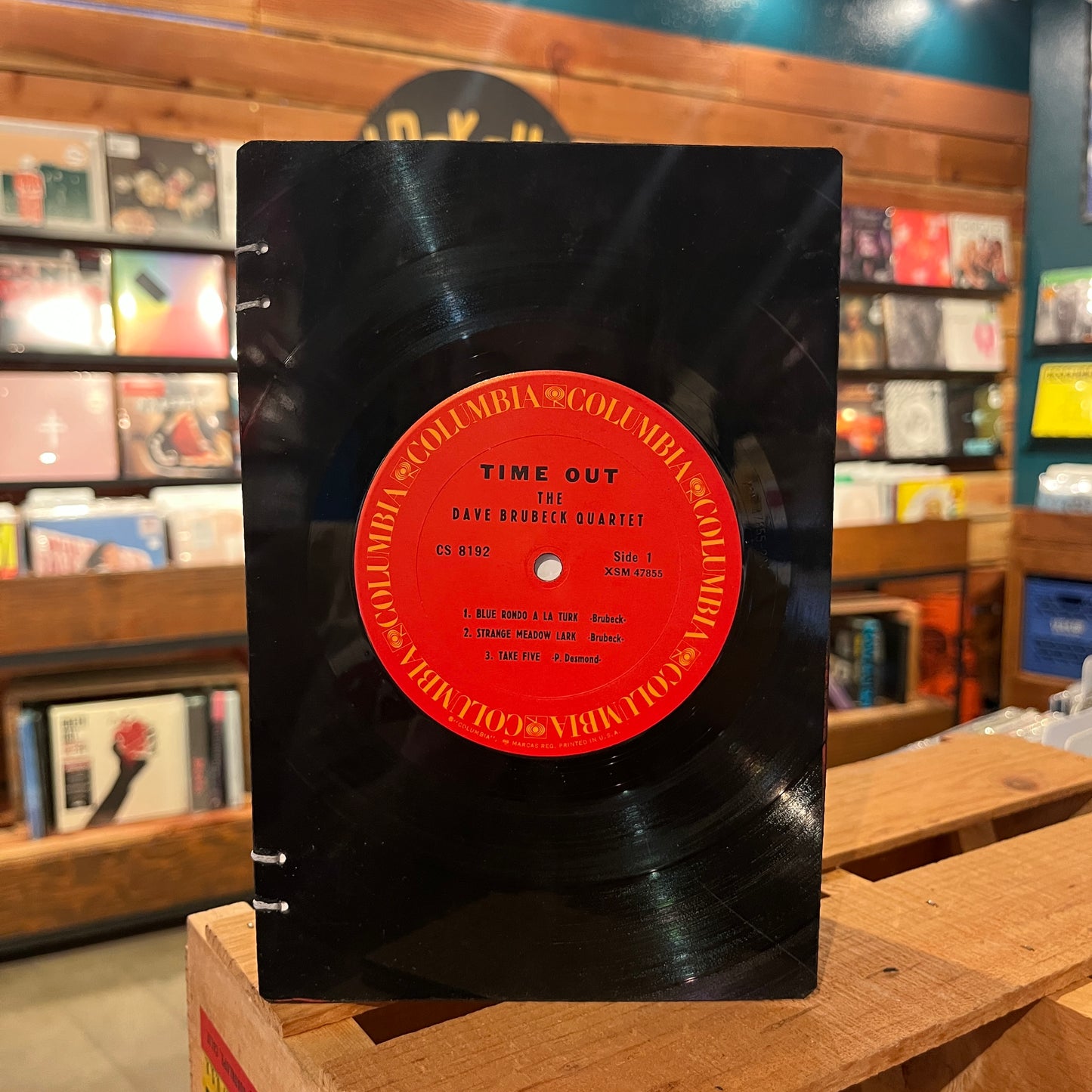 Dave Brubeck Recycled Vinyl Journal
