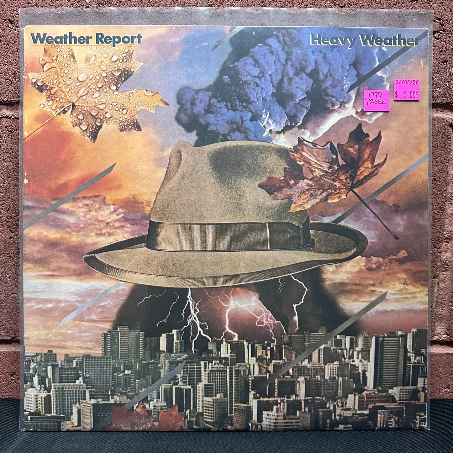 Used Vinyl: Weather Report "Heavy Weather" LP (1977 Press)