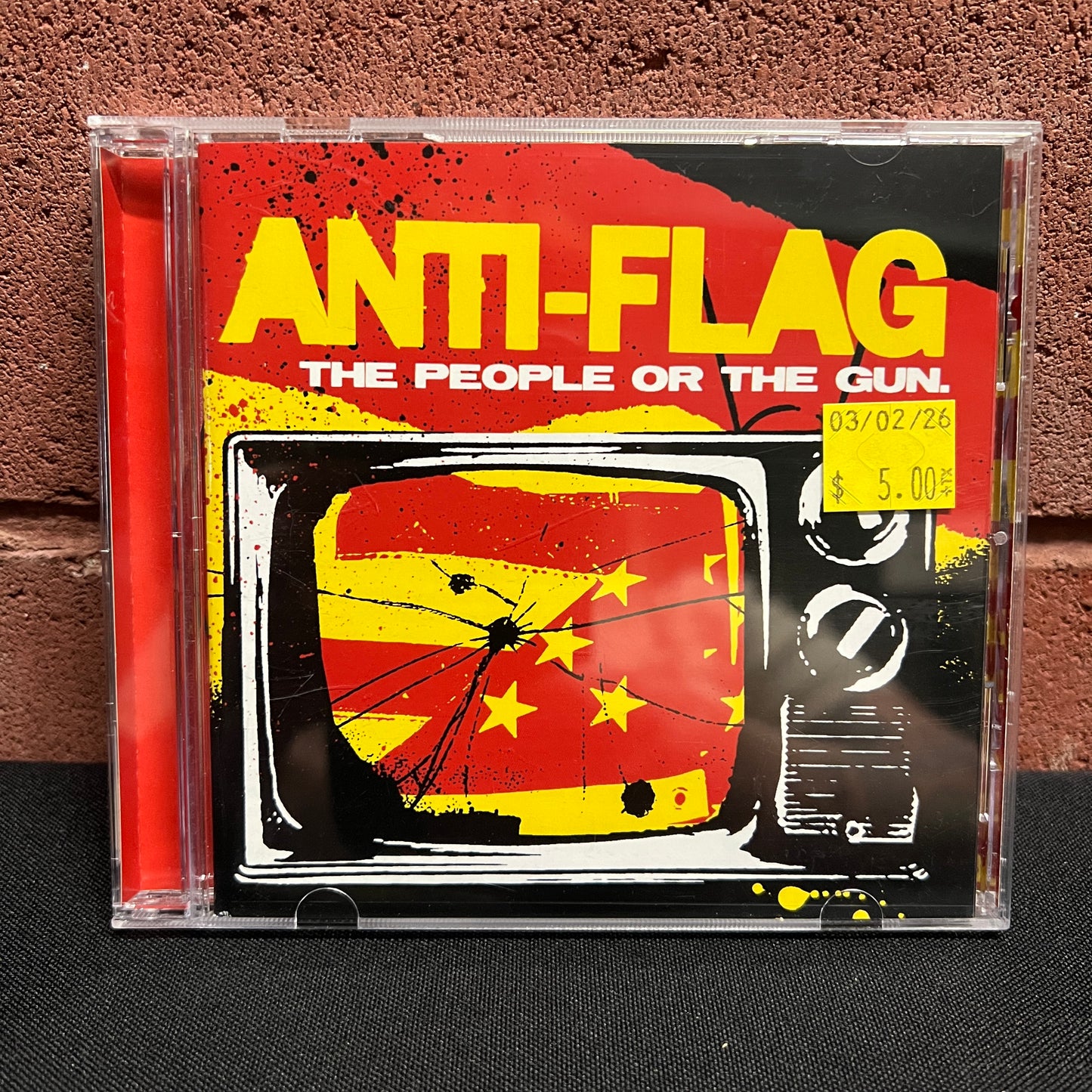 Used CD: Anti-Flag "The People Or The Gun" CD