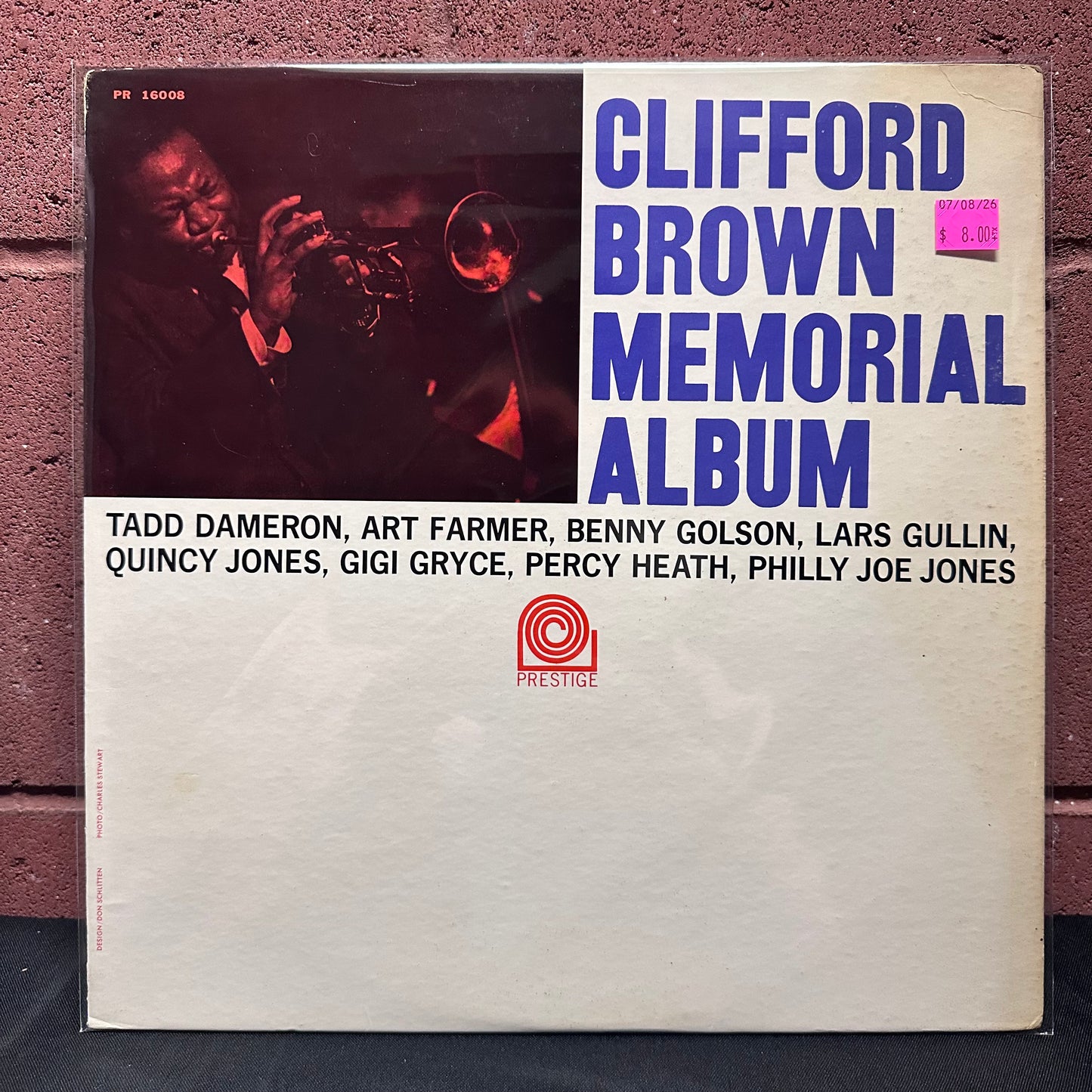 Used Vinyl: Clifford Brown "Clifford Brown Memorial Album" LP (Mid 60's US pressing)