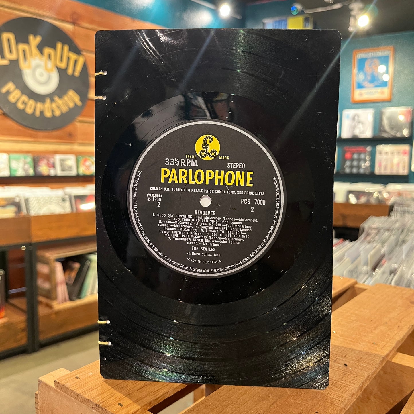 The Beatles Recycled Vinyl Journal