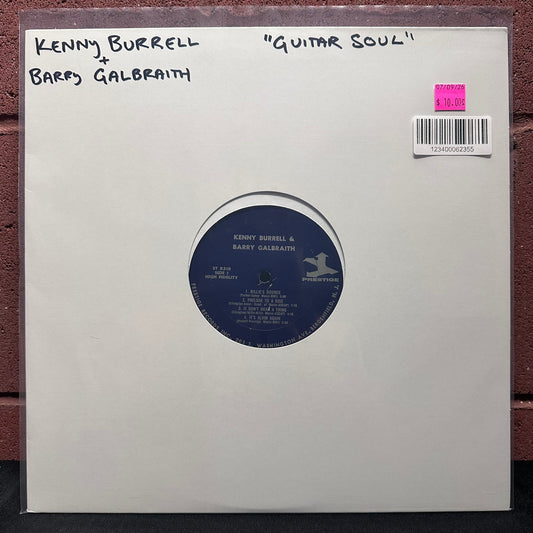 Used Vinyl: Kenny Burrell and Gary Galbraith "Guitar Soul" LP (No Cover)