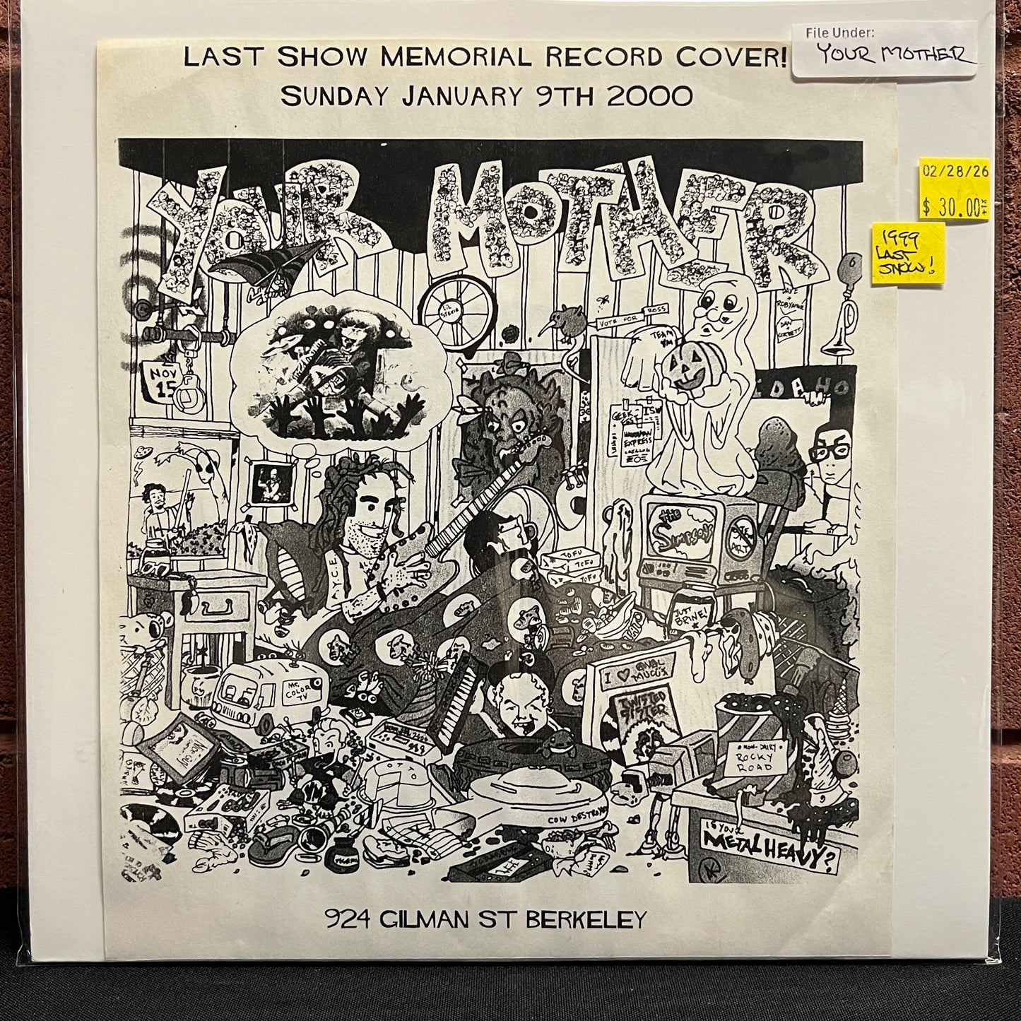 Used Vinyl: Your Mother "The Weird Al-bum" 10" (1999 Press - Last Show Edition)