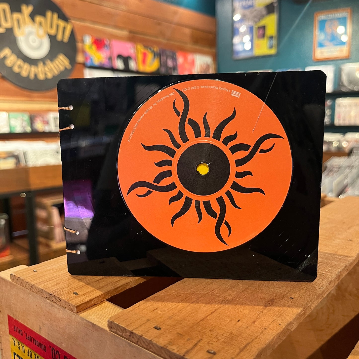 Godsmack Recycled Vinyl Mini-Journal