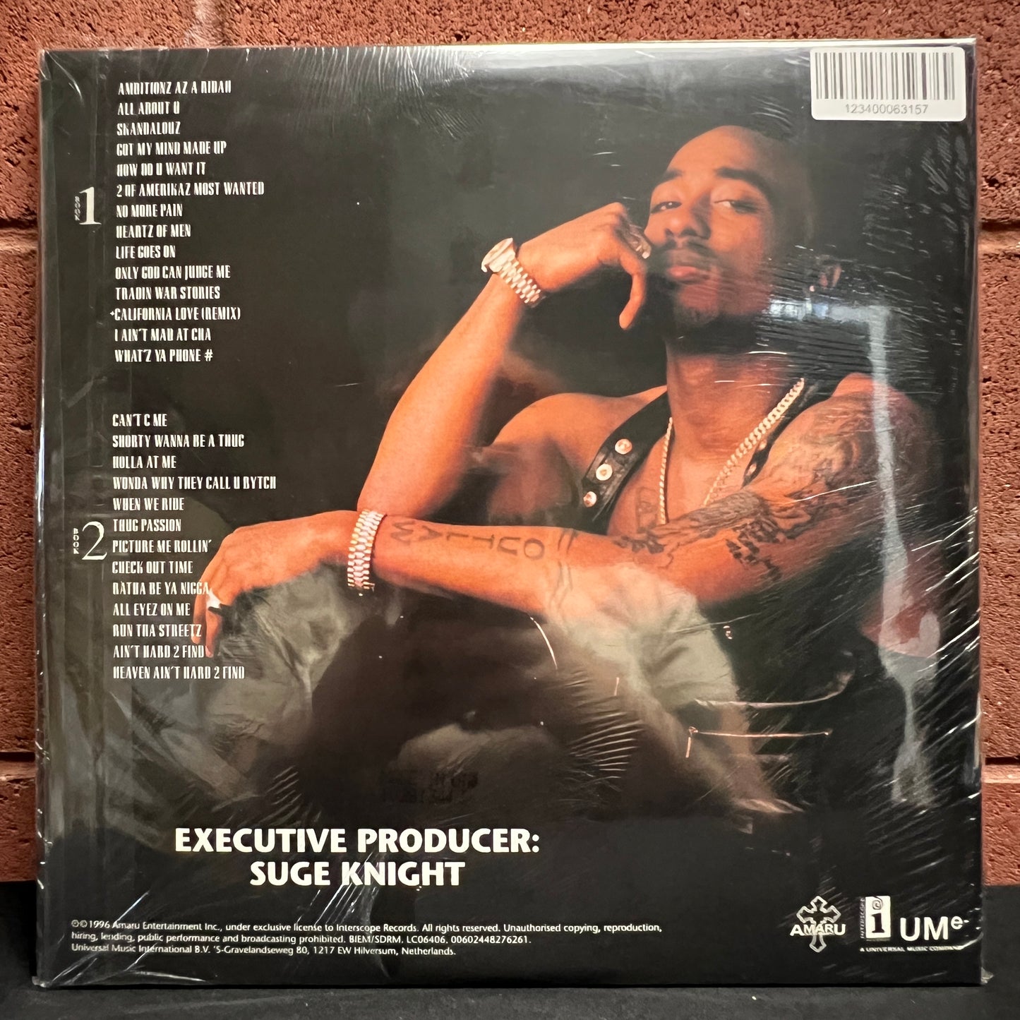 Used Vinyl: 2Pac "All Eyez On Me" 4xLP (2022 Press)
