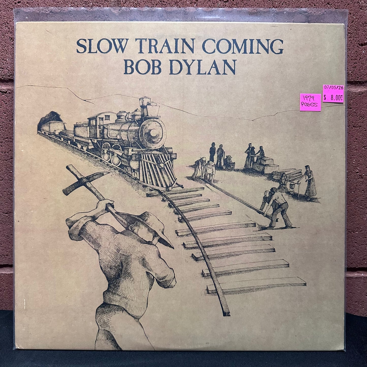 Used Vinyl: Bob Dylan "Slow Train Coming" LP (1979 Press - Promo)