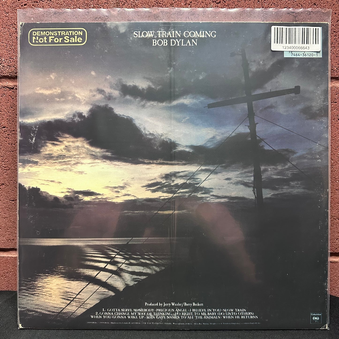 Used Vinyl: Bob Dylan "Slow Train Coming" LP (1979 Press - Promo)