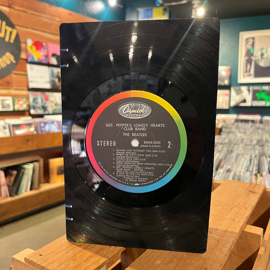 The Beatles Recycled Vinyl Journal