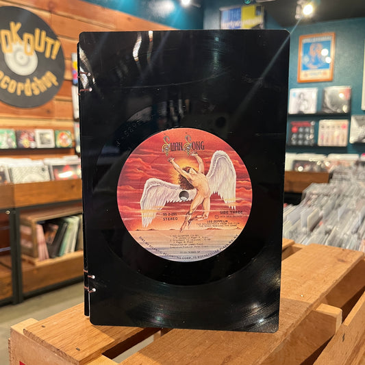 Led Zeppelin Recycled Vinyl Journal
