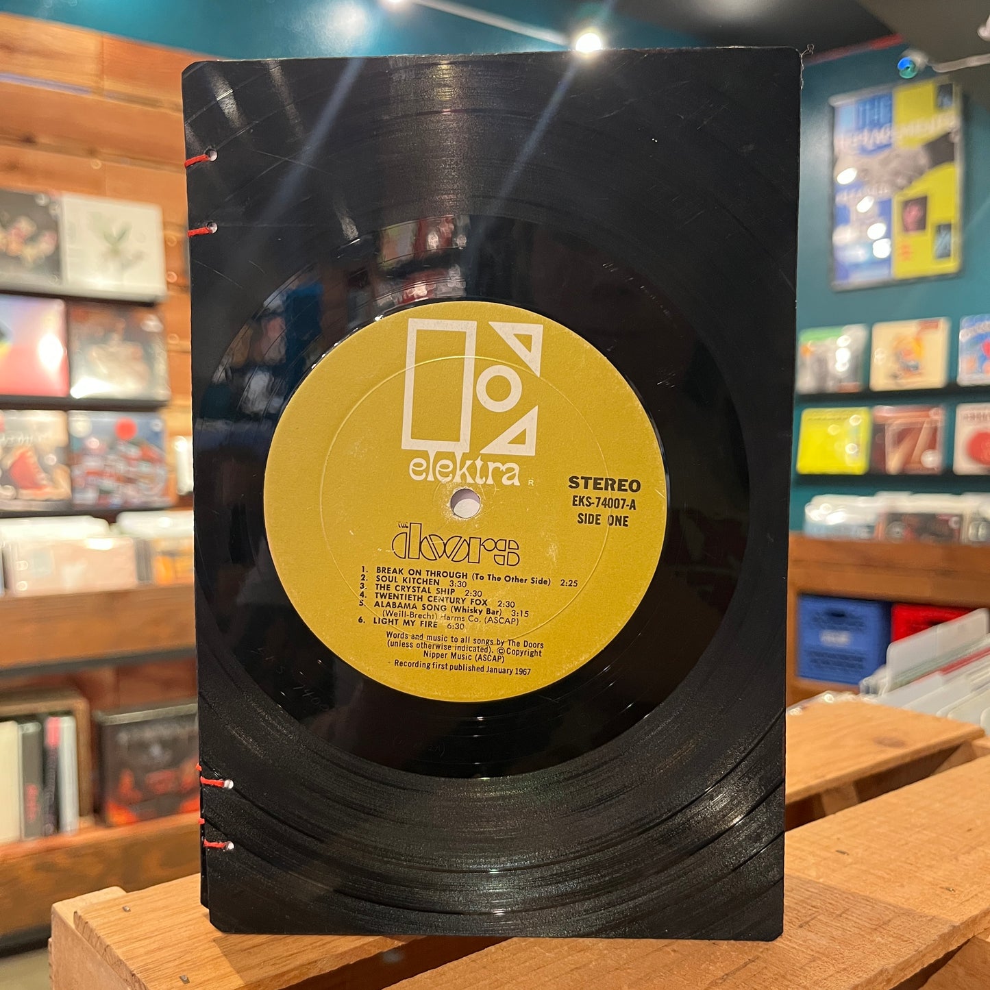 The Doors Recycled Vinyl Journal