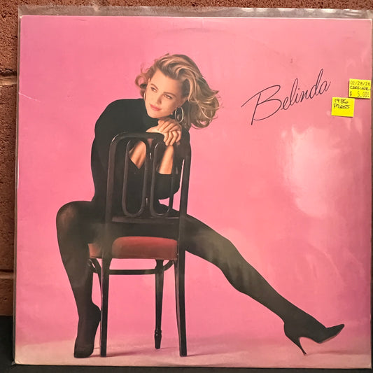 Used Vinyl: Belinda Carlisle "Belinda" LP (1986 Press)