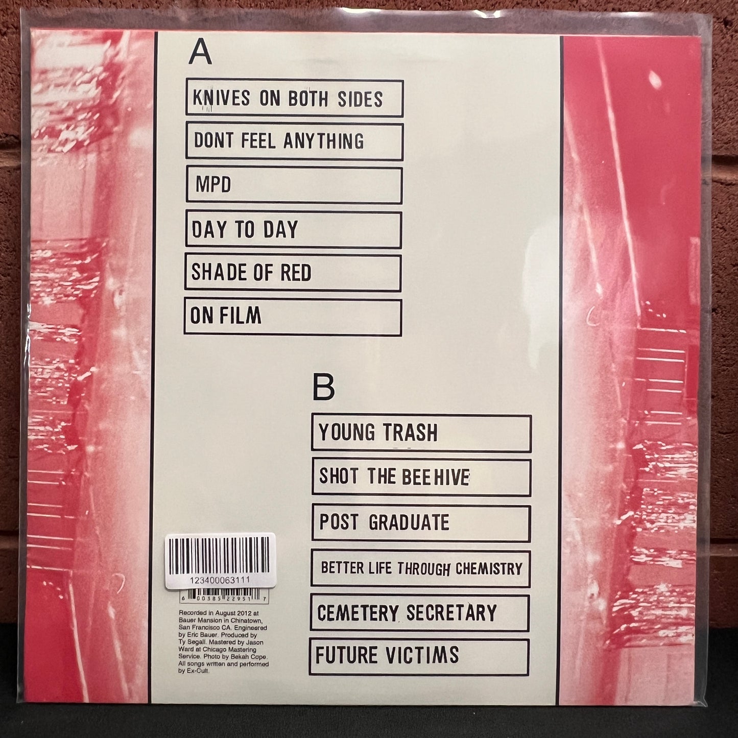 Used Vinyl: Ex-Cult "S/T" LP (2012 Press)