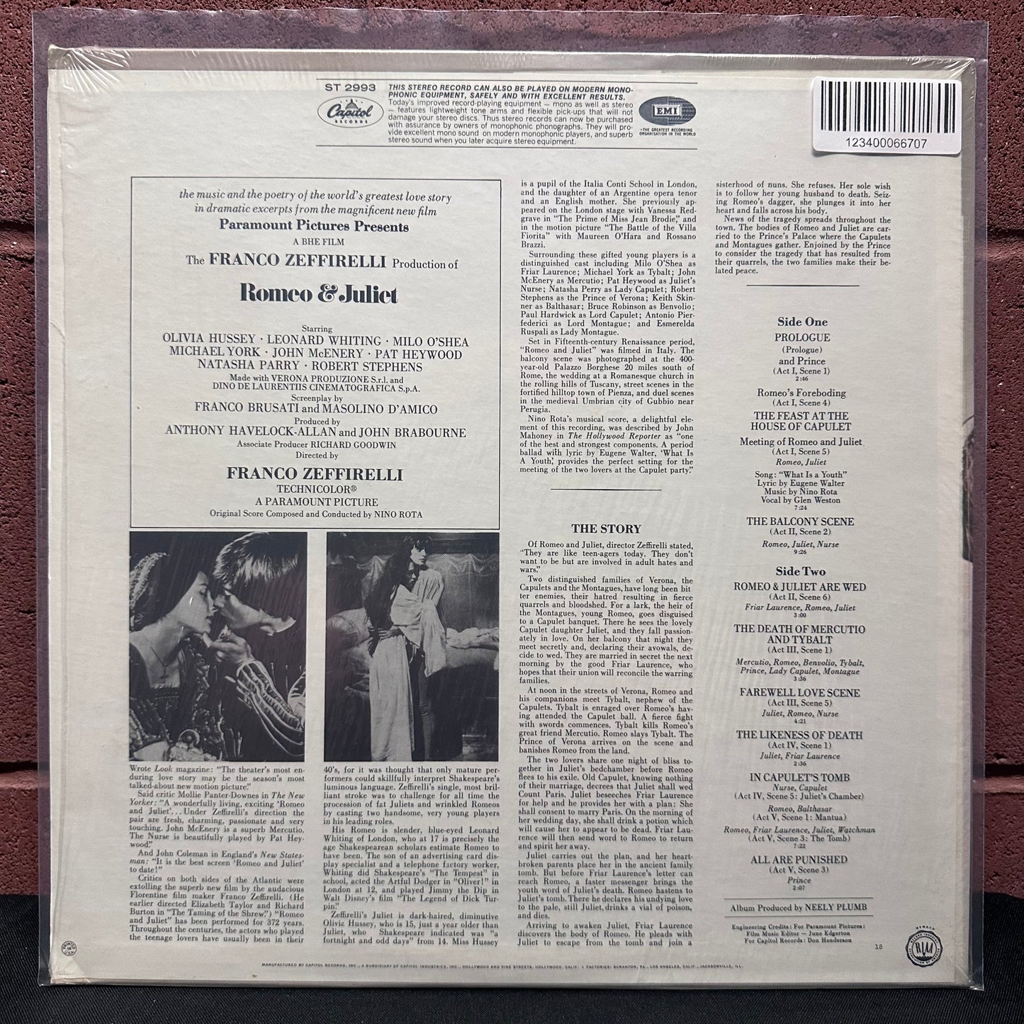 Used Vinyl: Nino Rota "Romeo & Juliet" LP (1968 Press)