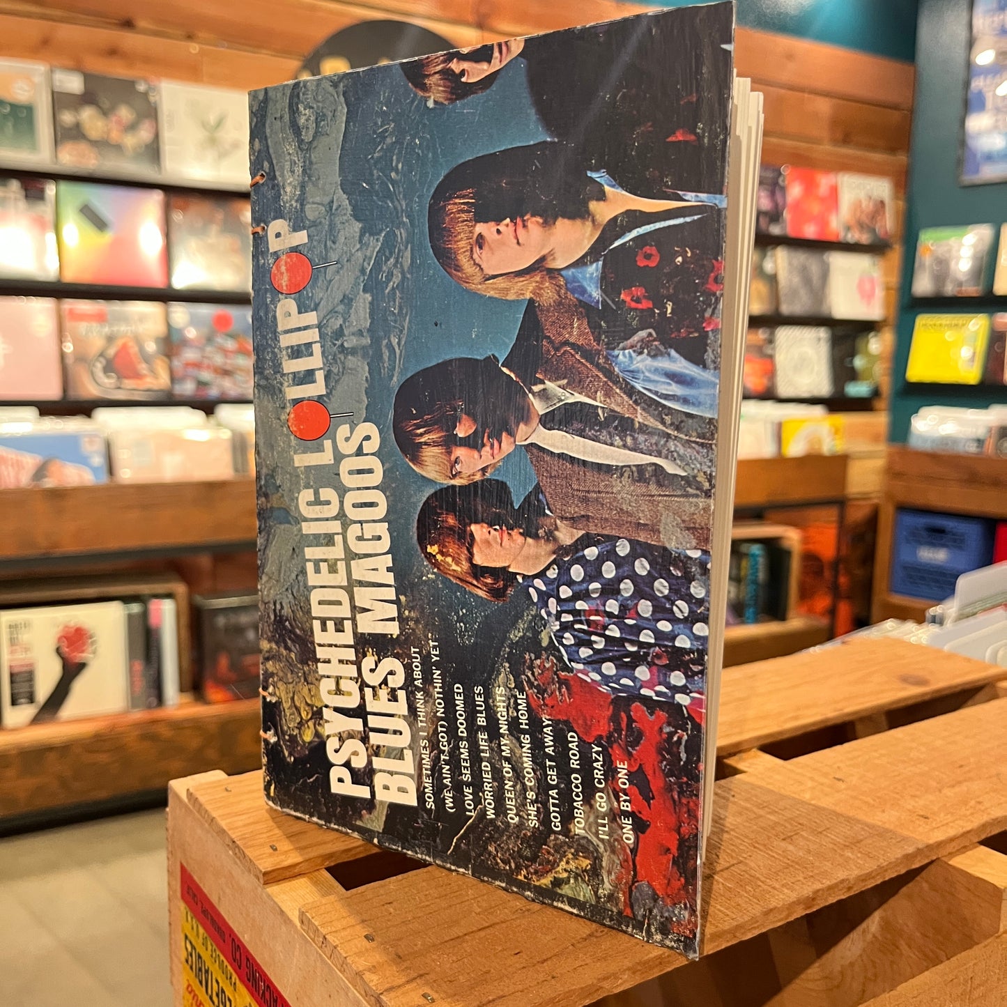 Blues Magoos Recycled Vinyl Sleeve Journal