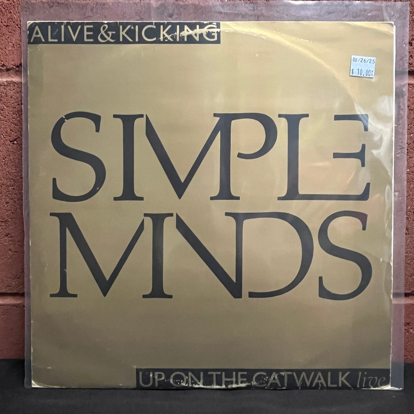 Used Vinyl: Simple Minds "Alive & Kicking" 12"