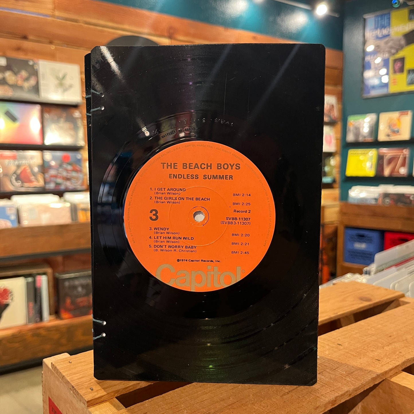The Beach Boys Recycled Vinyl Journal
