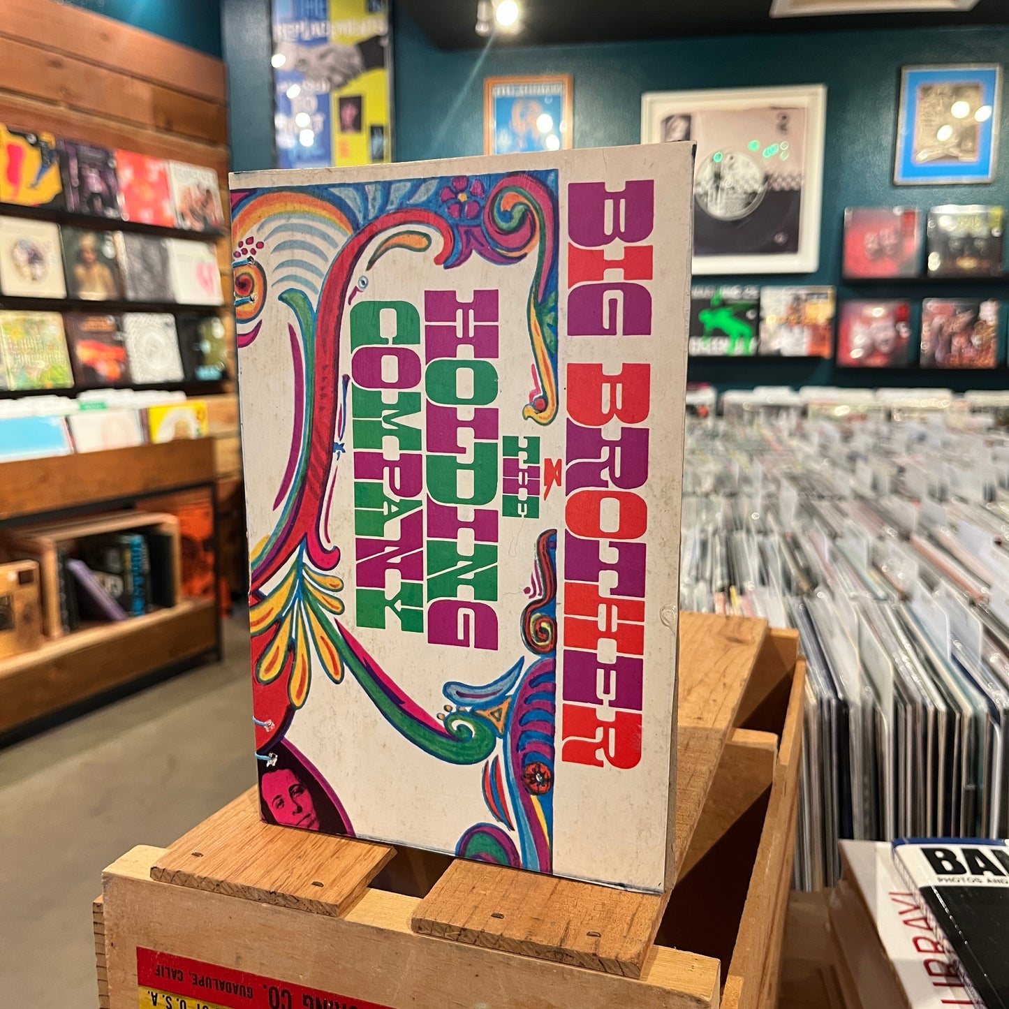 Janis Joplin / Big Brother Recycled Vinyl Sleeve Journal