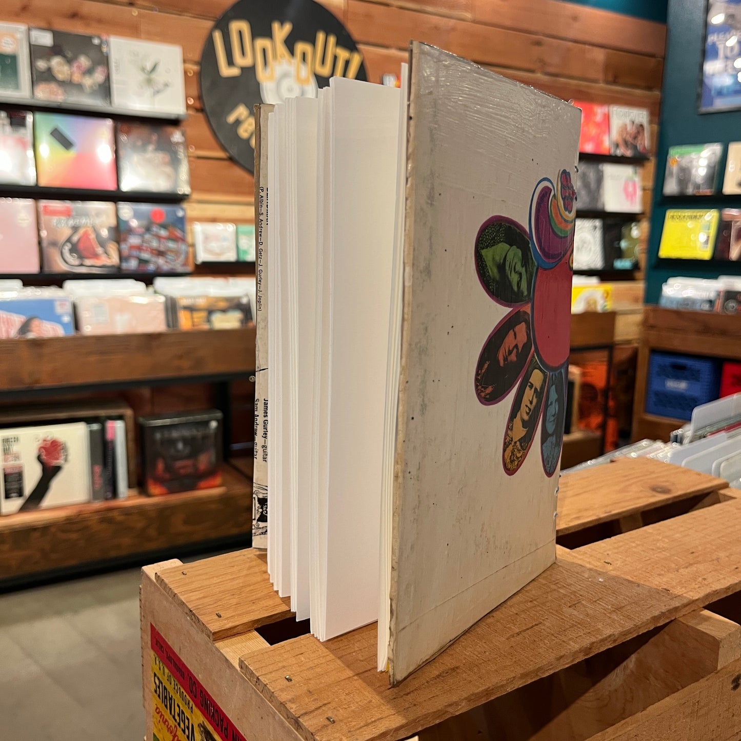 Janis Joplin / Big Brother Recycled Vinyl Sleeve Journal