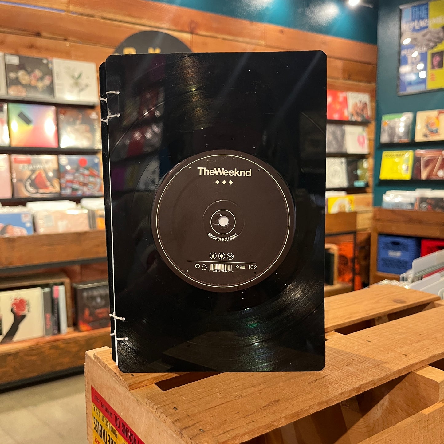 The Weeknd Recycled Vinyl Journal