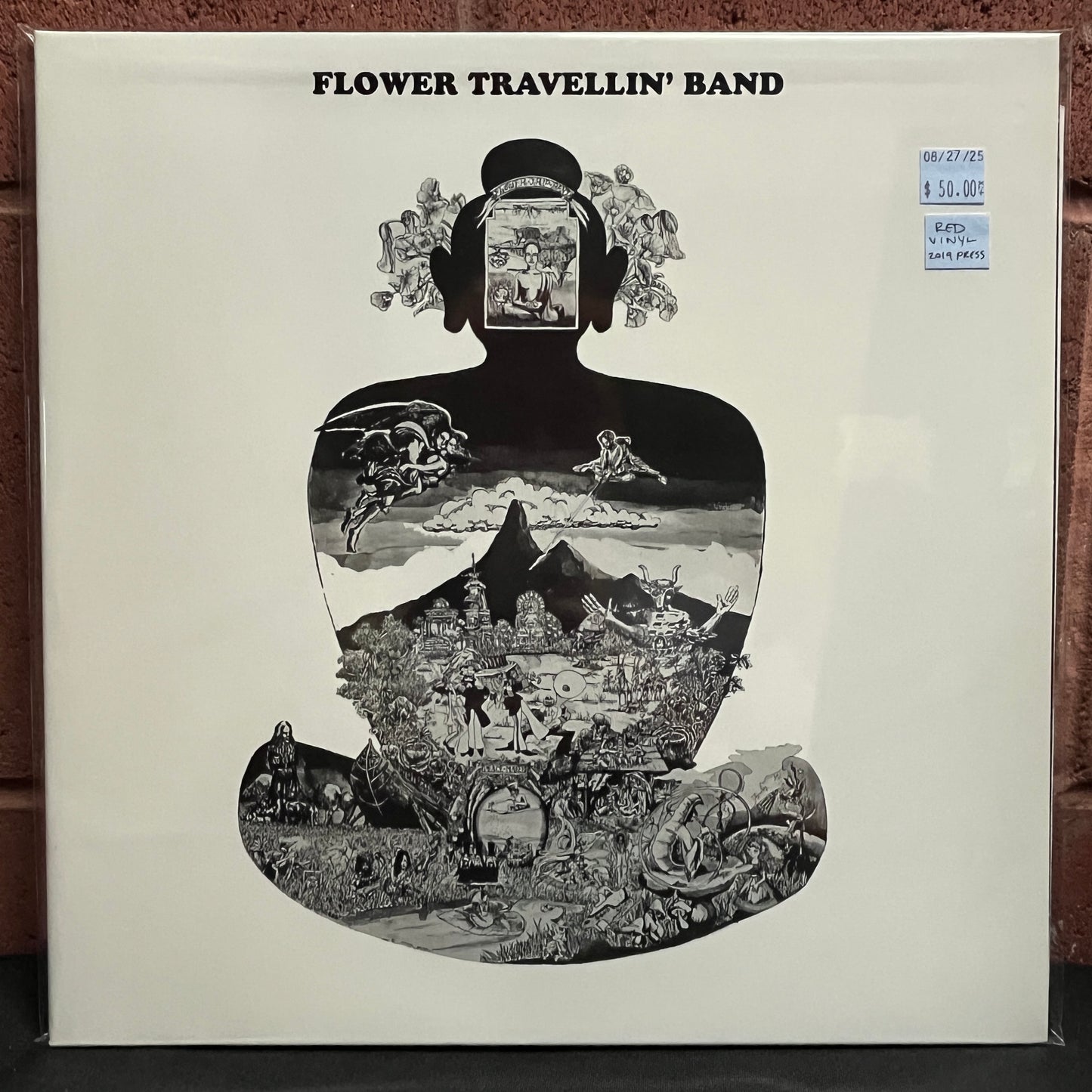 Used Vinyl: Flower Travellin' Band "Satori" LP (Unofficial 2019 Reissue, Red vinyl)