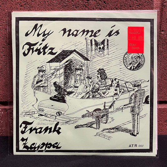 Used Vinyl: Frank Zappa "My Name Is Fritz" 7" (Green Cover Red Vinyl Press)