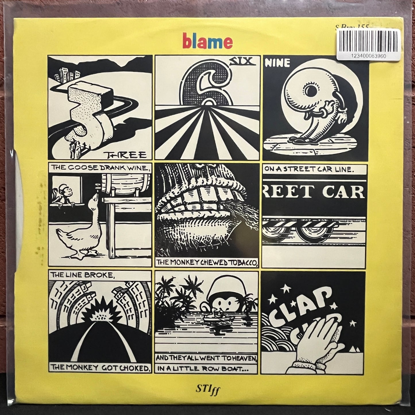 Used Vinyl: The Belle Stars "The Clapping Song" 12" (1982 UK Press - Clear Vinyl)