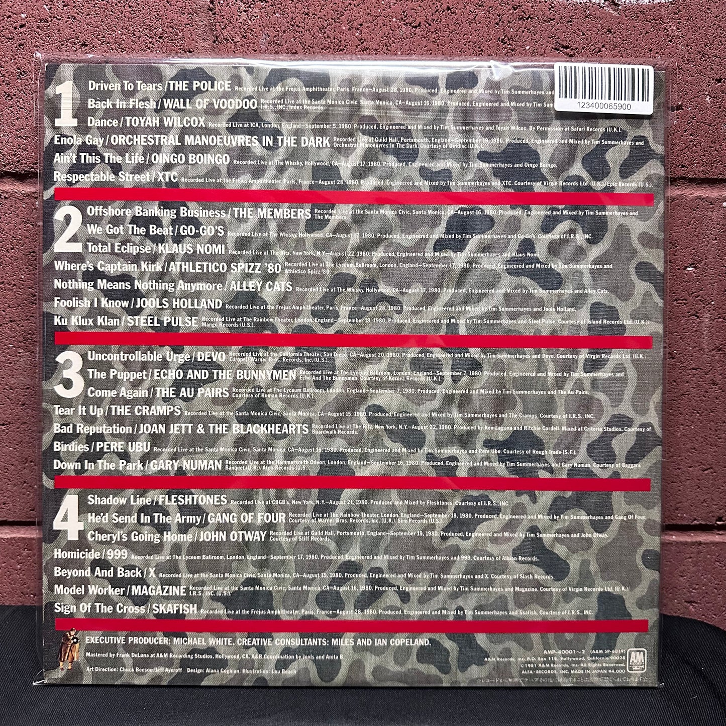 Used Vinyl: V/A "URGH! A Music War" LP (1981 Japanese Issue)