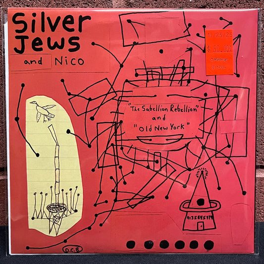 Used Vinyl: Silver Jews and Nico / New Radiant Storm King "Split" 7" (Orange Vinyl w/Green Labels)