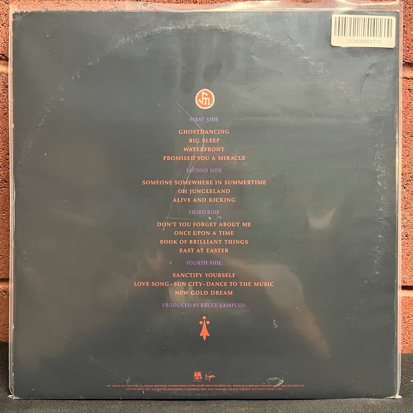 Used Vinyl: Simple Minds "Live In The City Of Light" 2xLP