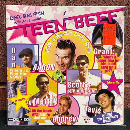 Used Vinyl: Goldfinger / Reel Big Fish "Split" 7" (Blue Vinyl Press)