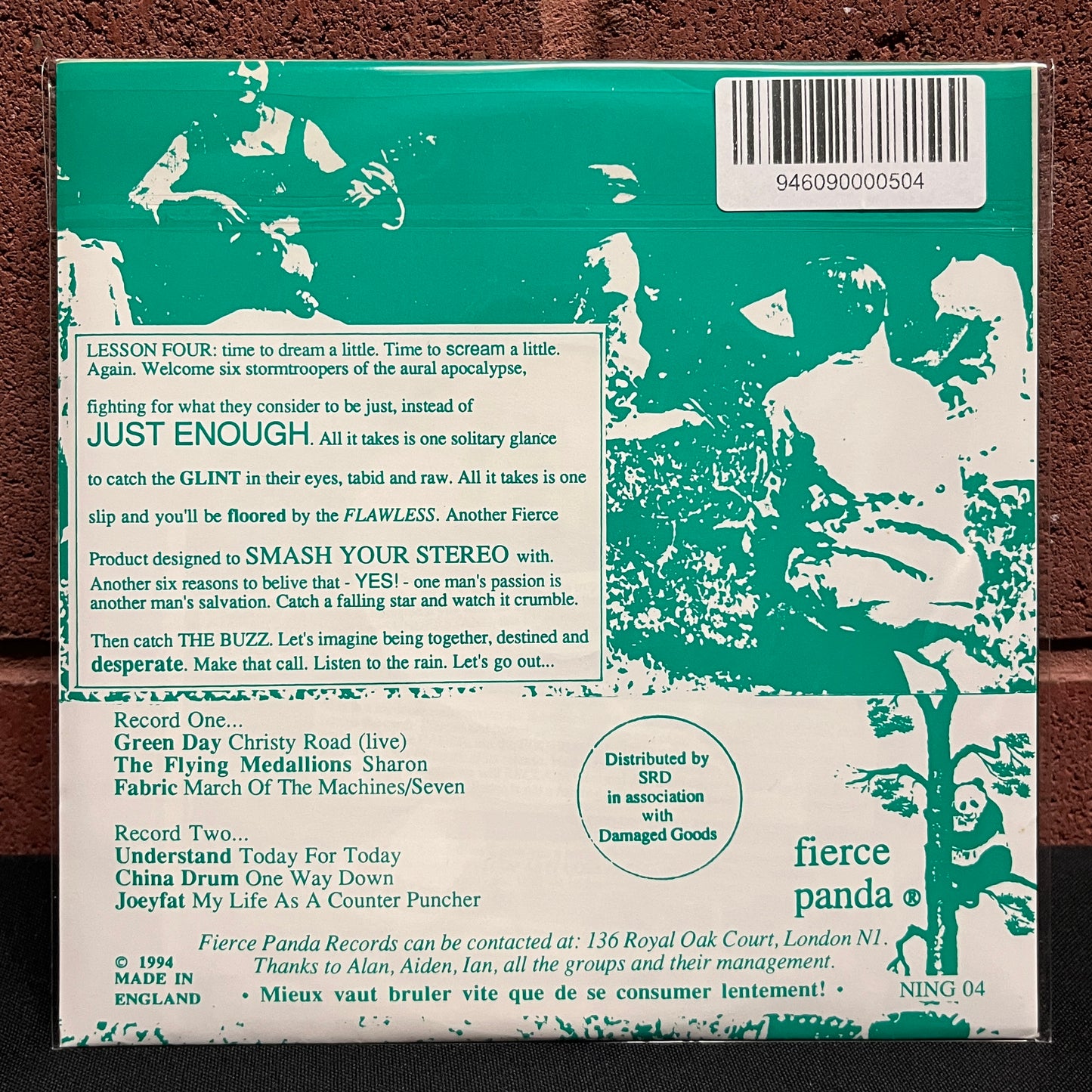 Used Vinyl: V/A "Built To Blast" 7" (w/ Green Day etc)