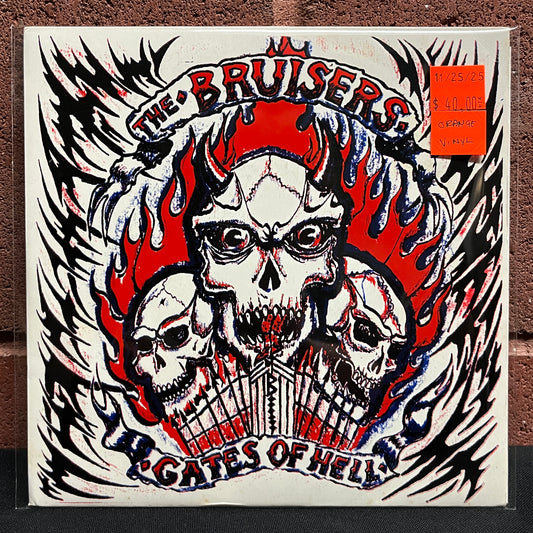 Used Vinyl: The Bruisers "Gates Of Hell" 7" (1994 French Press Orange Vinyl)