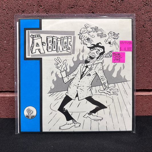 Used Vinyl: The A-Bones ‎"The World's Greatest Sinner" 7" (1993 Aussie Press - Blue Vinyl)
